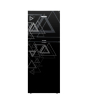 iShopping - Orient Ultron 470 Glass Door Inverter Freezer-on-Top Refrigerator 16 Cu Ft