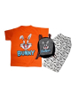 iShopping - Komfy Bunny Printed Suit For Boys Orange (KBB141)