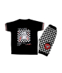 iShopping - Komfy Printed Suit For Boys Black & White (KBB158)