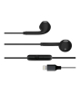 iShopping - Yolo Wired Stereo IOS Handfree (Y-13)-Black