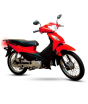 iShopping - Super Power 70 Petrol Scooty Automatic - 2024 Model-Red-2024 Registration