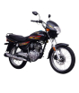 iShopping - Super Star SS 125 Deluxe Self Start 5-Gears & Disc Brake - 2024 Model-Black-2024 Registration