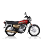 iShopping - Honda CG 125S Gold Self Start & 5-Gears - 2024 Model-Red-2024 Registration