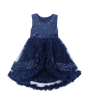 iShopping - HnH Marketing Turkish Fancy Frill Fairy Frock For Kids-8-10 Year-Blue