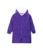 iShopping - HnH Marketing Sleeve Panel Quilted Zipper Hoodie For Women Purple-6-7 Years