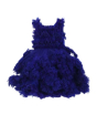 iShopping - HnH Marketing Turkish Frill Fairy Fancy Princess Frock For Women Blue-6-8 Year