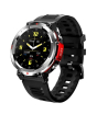 iShopping - Dany D-Force Smart Watch-Jet Black & Red