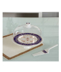iShopping - Easy Shop 11" Cake Plate With Plastic Cap And Picker (1156)