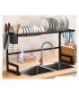 iShopping - Easy Shop 2 In 1 Metal Dish & Sink Storage Rack