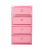 iShopping - Easy Shop 4 Step Storage Drawers Pink (1242)