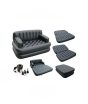 iShopping - Easy Shop 5-In-1 Sofa Bed Black