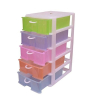 iShopping - Easy Shop MultiColor 5 Step Plastic Drawer