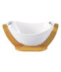 iShopping - Easy Shop Salad Bowl with Wooden Stand (0911)