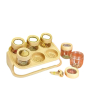 iShopping - Easy Shop Spice Jars Set With Spoon Pack Of 3