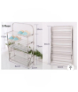 iShopping - Easy Shop Stainless Steel 5 Floor Shoe Rack