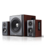 iShopping - Edifier Wireless Bookshelf Speakers Brown (S350DB)