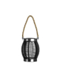 iShopping - Premier Home Altar Small Wood Lantern - Black (1410820)