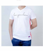 iShopping - Evenodd Printed T-shirt For Men White (0047)