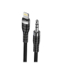 iShopping - Faster Lightning to 3.5mm Port Audio Aux Cable 1.5m (M1)