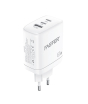 iShopping - Faster USB-C Super Fast Charging Wall Charger with PD Cable White (PD-67W)