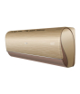 iShopping - Haier UV Inverter Heat & Cool Air Conditioner 1.5 Ton Golden (HSU-18HJUV)