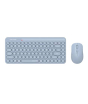 iShopping - A4tech Fstyler Quiet Key Compact Combo Desktop (FG3200 Air)-Blue
