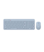 iShopping - A4tech Fstyler Quiet Key 2 Zone Wireless Combo Desktop (FG3300 Air)-Blue