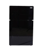iShopping - Gaba National Freezer-On-Top Glass Door Refrigerator Black (GNR-187 G.D)
