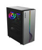 iShopping - Gamdias Mars M1 RGB Tempered Glass Mid-Tower Gaming Case Black