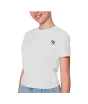 iShopping - Genshirts Cotton T Shirt For Unisex-White-Medium