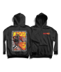 iShopping - Genteez Chainsaw Digital Printed Pullover Hoodie For Men-Black-Medium