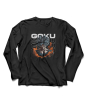 iShopping - Genteez Goku Digital Printed Full Sleeves T Shirt For Men-Black-Extra Large