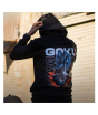 iShopping - Genteez Goku Digital Printed Pullover Hoodie For Men-Black-Medium