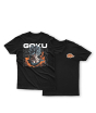 iShopping - Genteez Goku Front and Back Digital Printed T Shirt For Men-Black-Small