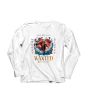 iShopping - Genteez Luffy Digital Printed Full Sleeves T Shirt For Men-White-Small