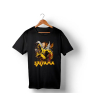 iShopping - Genteez Saitama Digital Printed T Shirt For Men-Black-Large