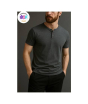 iShopping - MBN Textile Men's Plain T shirt Grey