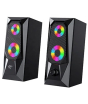 iShopping - Havit RGB Stereo Speakers Black (SK208)