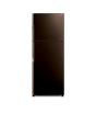iShopping - Hitachi Stylish Series Freezer-on-top Refrigerator Glass Brown 15 Cu ft (R-VG490P8M)