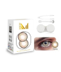 iShopping - Muicin Mr &amp; Mrs Party Wear Colored Eye Contact Lenses-Blue