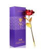 iShopping - HR Trader 24K Gold Rose Flower Bouquet Box (0012)