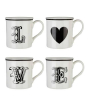 iShopping - Premier Home Love Mugs Pack Of 4 (722969)