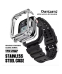 iShopping - Amband Apple Watch Band & Case Mercury Grey (AMT-2998)