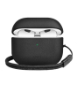 iShopping - Uniq Terra Genuine Leather Case For Airpod 3rd Gen Black