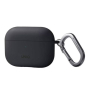 iShopping - Uniq Nexo Active Hybrid Silicone Case With Sports Ear Hooks For Airpod Pro 2nd Gen Grey