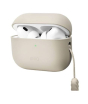 iShopping - Uniq Lino Hybrid Liquid Silicone Case For Airpod Pro 2nd Gen Beige