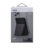 iShopping - Uniq Lyft Magnetic Phone Stand and Card Holder Black
