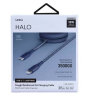 iShopping - Uniq Halo USB-C to Lightning Smart Cable Organiser Blue