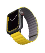 iShopping - Uniq Revix Magnetic Strap For Apple Watch Series 1-8 Yellow/Grey