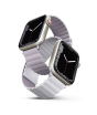 iShopping - Uniq Revix Magnetic Strap For Apple Watch Series 1-8 Lilac/White